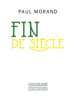 cover image of Fin de siècle